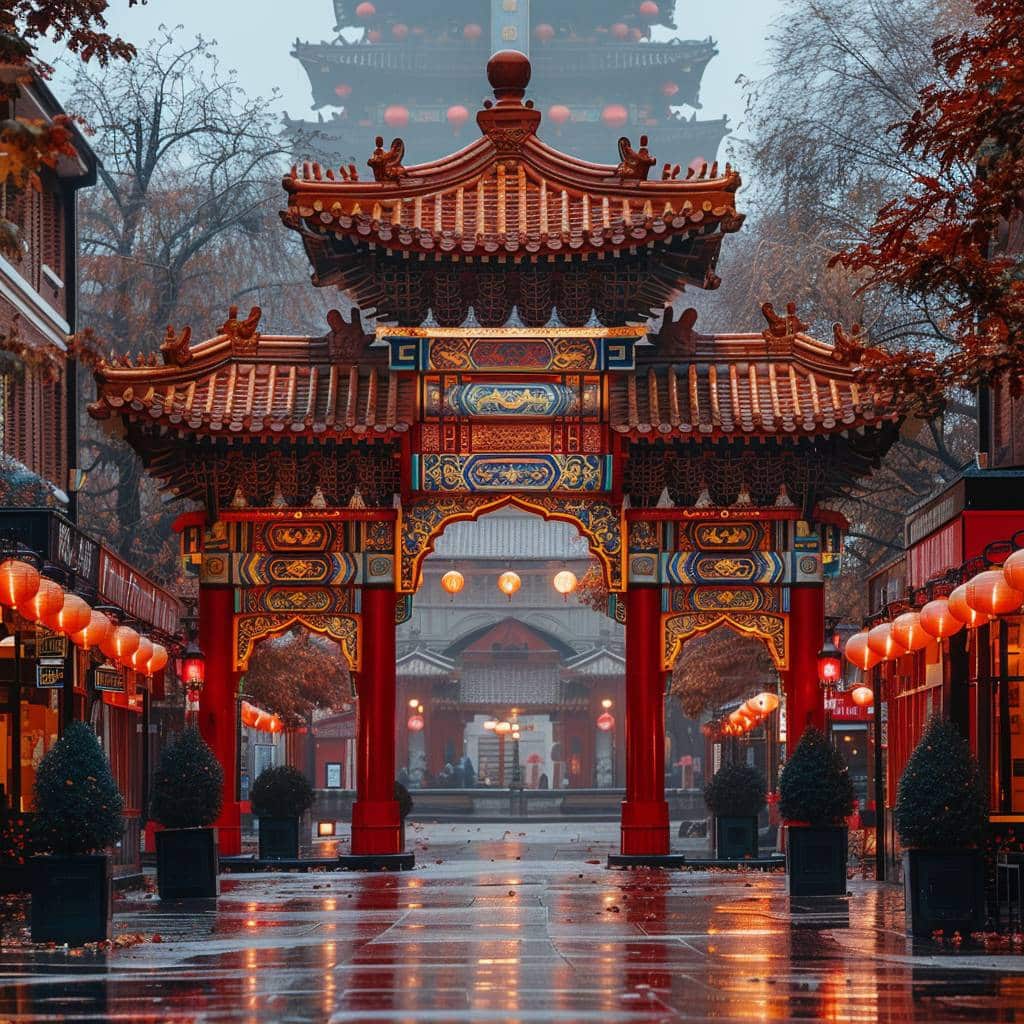 Le quartier chinois de Liverpool