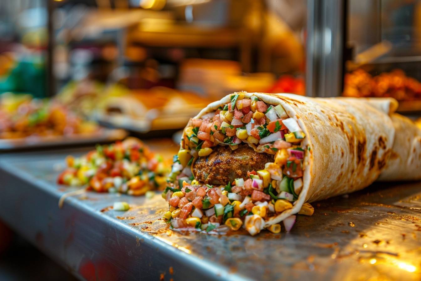 Spécialités de rue à Liverpool dans un food truck  
Gastronomie de rue emblématique à Liverpool à découvrir